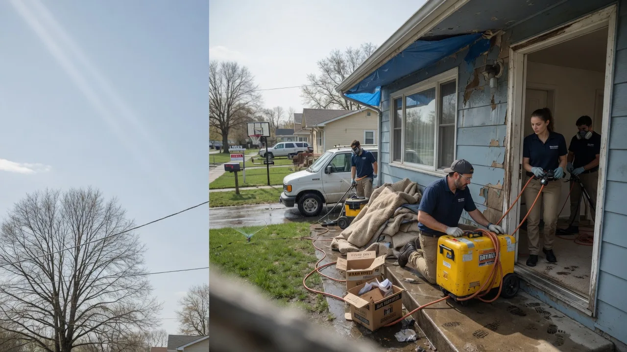 Basement Flood Cleanup in Brasher Falls, NY near me